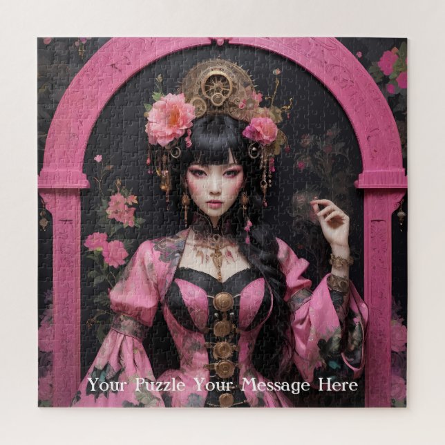 Rosa Kaiserin der Schmetterlingswelt (Vertikal)