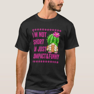 Rosa Kakteen, genome für Frauen und Sukkulent Ich T-Shirt