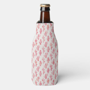 Rosa Kaktus-Flasche Coozy Flaschenkühler