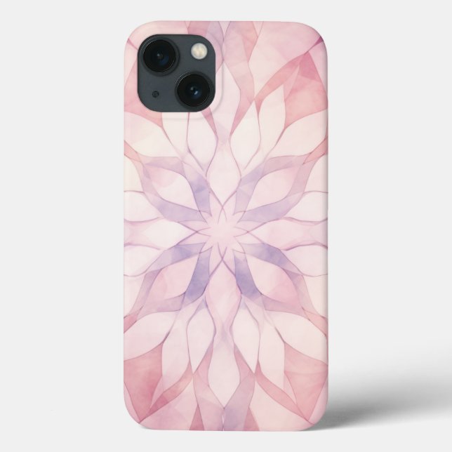 Rosa Kaleidoskop Case-Mate iPhone Hülle (Rückseite)