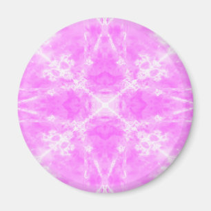 Rosa Kaleidoskop Magnet