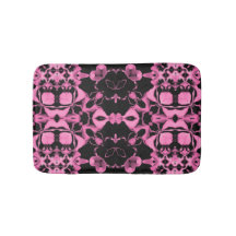 Rosa Kaleidoskop mit Schwarz