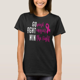 Rosa Kampf gegen den Krebs gewinnt den Kampf, Moti T-Shirt