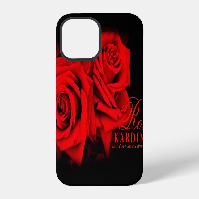 Rosa Kardinal  iPhone 12 Hülle (Rückseite)