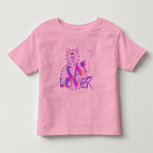 Rosa Katzen-Liebhaber-T-Shirts und Geschenke Kleinkind T-shirt