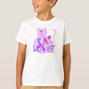 Rosa Katzen-Liebhaber-T-Shirts und Geschenke T-Shirt