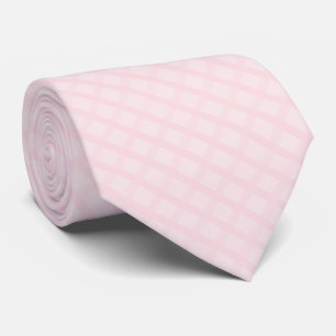 Rosa Kaugummi- und Lavendel-Schamrot-Gingham-Muste Krawatte