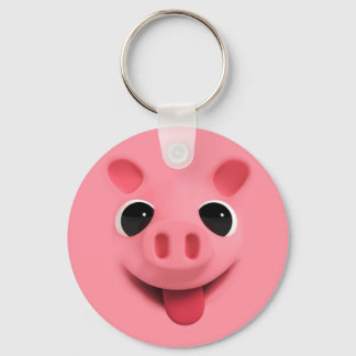 Rosa Keyhanger Schlüsselanhänger