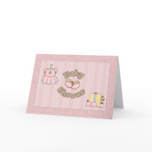 Rosa Kinderdusche Einladung