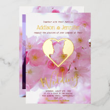 Rosa Kirschblüte & GOLD-Gay-Hochzeit