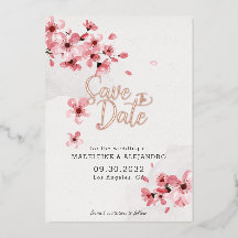 Rosa Kirschblüte romantische Hochzeit Sichern Sie 