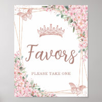 Rosa Kirschblüten Rose Gold Schmetterlinge Favorit