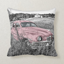 Rosa Klassiker Auto Kissen