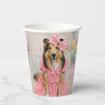 Rosa Kleid Sheltie