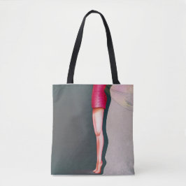 rosa Kleid Tasche