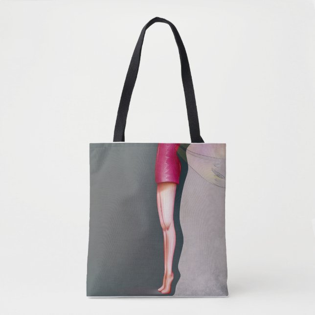 rosa Kleid Tasche (Vorderseite)