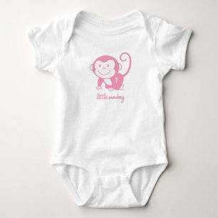 rosa Kleiner Baby Strampler