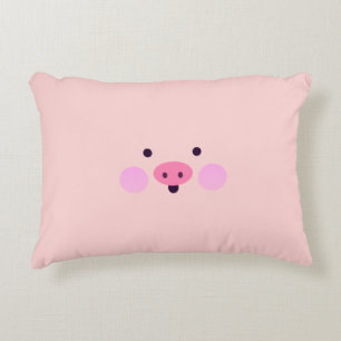 Rosa kleines Piggy Kissen