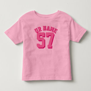 Rosa Kleinkind   Sports Jersey T-shirt