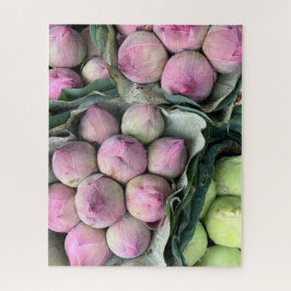 Rosa Knospen der Lotus-Blume