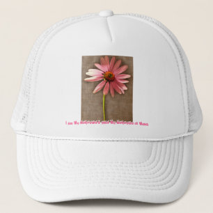 Rosa Kone-Blume - Ich bin meine Geliebte und meine Truckerkappe