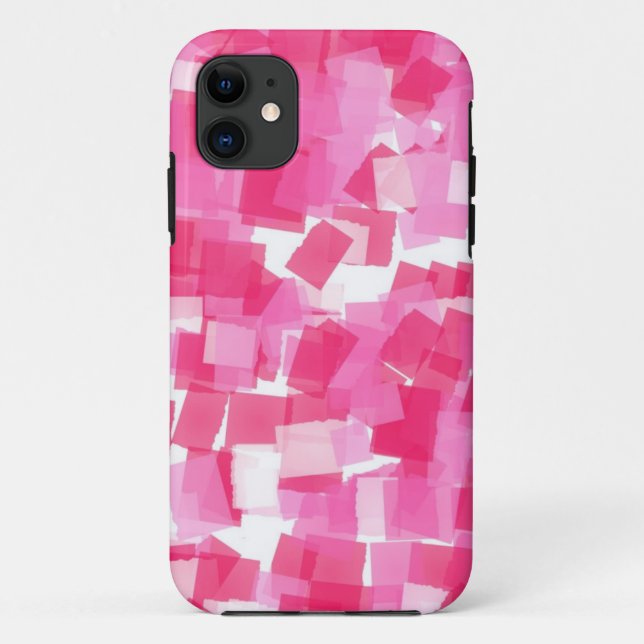 Rosa Konfetti Case-Mate iPhone Hülle (Rückseite)