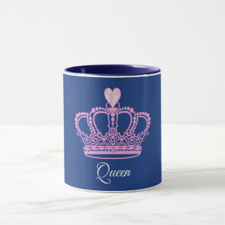 Rosa Königinnenkrone Tiara Tasse