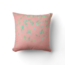 Rosa Korallengoldfäden Minze Grüne Pastel