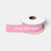 ROSA KÖRPER DES CHIC-RIBBON_247. WEISSER DIY TEXT