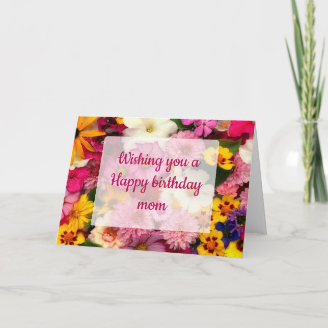 rosa Kosmos - Karte (Vorderseite)