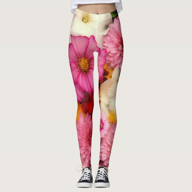 Rosa Kosmos - Leggings (Vorderseite)