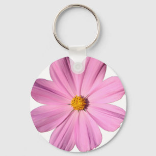 Rosa Kosmos Schlüsselanhänger