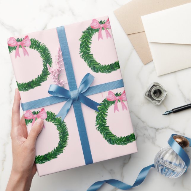 Rosa Kraut Weihnachtsgeschenk Wrap! Geschenkpapier (Schenken)