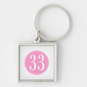 Rosa Kreis #33 Schlüsselanhänger