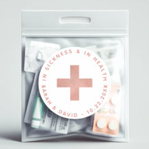 Rosa Kreuz in Krankheit und in Health Hangover Kit