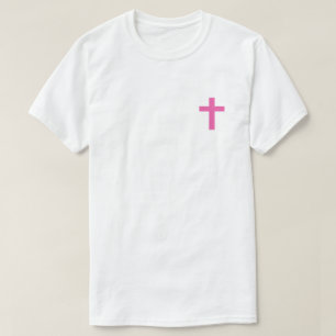 Rosa Kreuz T-Shirt