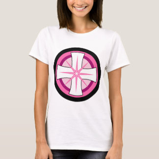 Rosa Kreuz T-Shirt