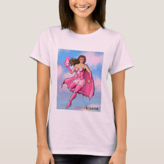 Rosa Kreuzfahrer-T-Shirt Entwurf 6 T-Shirt