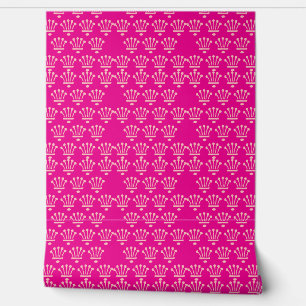 Rosa Kronen - Heiß rosa Tapete