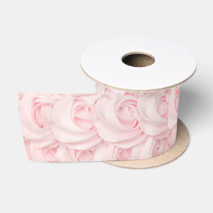 Rosa Kuchen-Zuckerguss Satinband