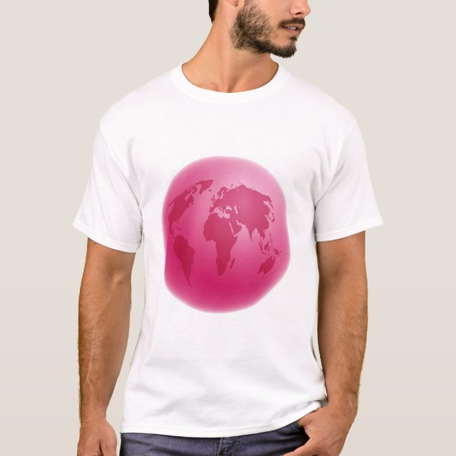 Rosa Kugel T-Shirt (Vorderseite)