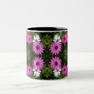 Rosa Kula Gänseblümchen-Tasse Zweifarbige Tasse