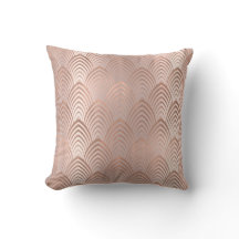 Rosa Kupfer Grau Déco Seashells Scales