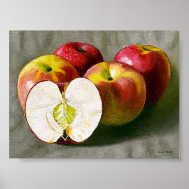 Rosa Ladys. Stillleben. Poster (Vorne)