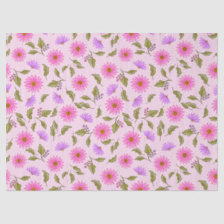 Rosa Lavendel Lacy Daisy Seidenpapier