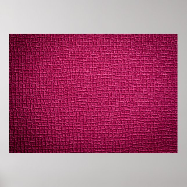 Rosa Leder Poster (Vorne)