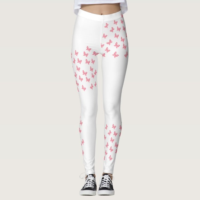 Rosa Leggings (Vorderseite)
