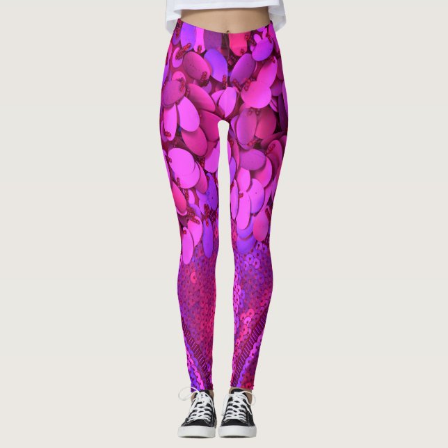 Rosa Leggings (Vorderseite)