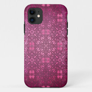 Rosa Leidenschafts-Fantasie-Blumenabdeckung Case-Mate iPhone Hülle