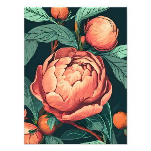 Rosa Leinwand Rosa Fotodruck